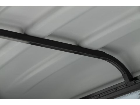 Hard top ARB Classic Smooth avec vitres latérales coulissantes pour Nissan Navara D40 Double Cab 2005-2015