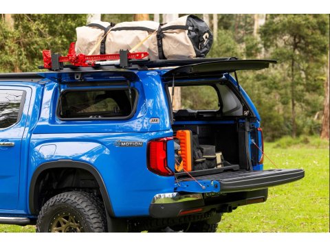 Hard top ARB Ascent Smooth avec vitres latérales relevables pour Volkswagen Amarok Double Cab 2023+