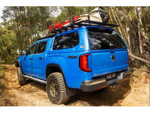 Hard top ARB Ascent Smooth avec vitres latérales relevables pour Volkswagen Amarok Double Cab 2023+