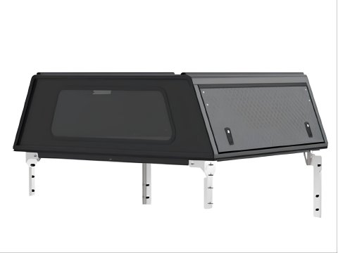 Hardtop Explorer noir strié Double Cabine Ford Ranger 2023+ Alu-Cab