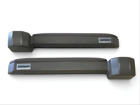 Accoudoirs marron avec porte-gobelets Toyota Land Cruiser Série 7