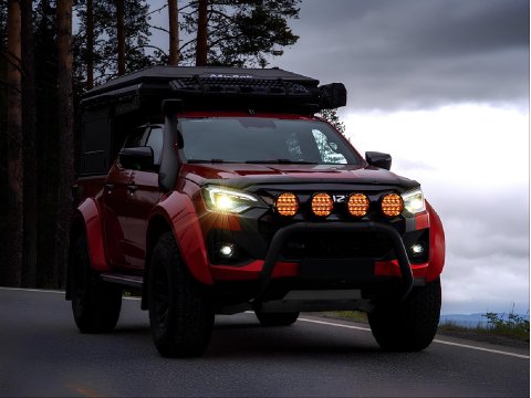 Projecteur LED Lazer Sentinel 9'' Elite + avec feu de postion