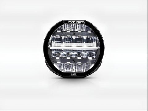 Projecteur LED Lazer Sentinel 7'' Elite avec feu de position blanc