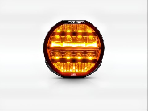 Projecteur LED Lazer Sentinel 7'' Elite avec feu de position blanc