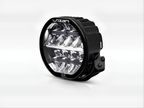 Projecteur LED Lazer Sentinel 7'' Elite avec feu de position blanc
