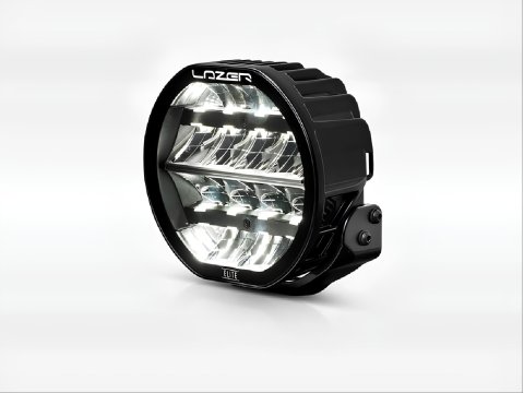 Projecteur LED Lazer Sentinel 7'' Elite avec feu de position blanc