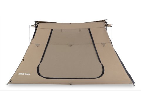 Paroi latérale trapézoïdale avec porte pour auvent Batwing Rhinorack