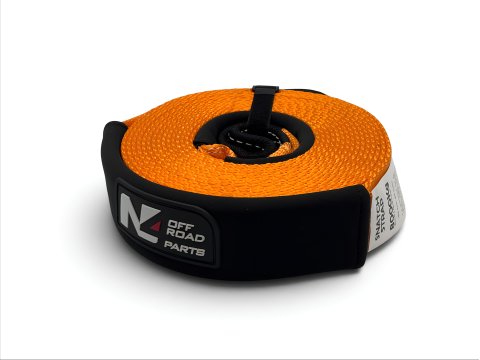 Kit de remorquage N4-Offroad avec sangle kinétique et manilles souples