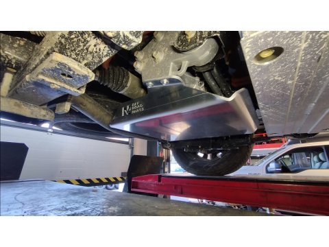 Ski protection différentiel arrière aluminium 8mm N4-Offroad pour Isuzu DMax EV 2026+
