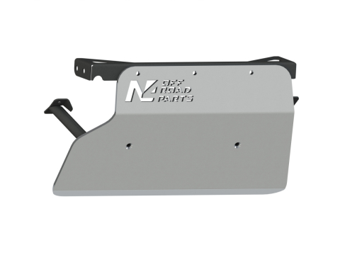 Ski de protection avant en aluminium de 8mm pour Nissan Patrol GR Y60 N4-Offroad