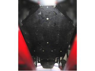 Ski de protection intégral en PEHD de 10mm pour Polaris RZR 1000 4 places N4-Offroad