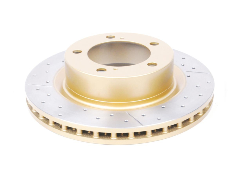 Disque frein avant rainuré percé DBA Toyota Land Cruiser KDJ15