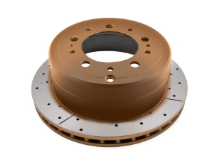 Disque frein arrière rainuré percé DBA Toyota Land Cruiser HDJ100