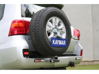 Porte roue de secours gauche Kaymar pour pare choc origine Toyota VDJ200