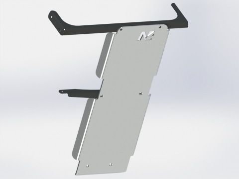 Ski de protection boîtes vitesses et transfert en aluminium de 8mm pour Toyota KZJ90 KDJ90 N4-Offroad
