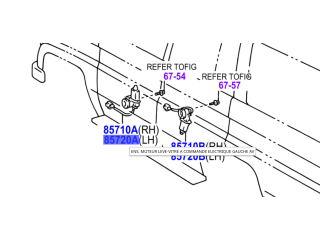 Moteur électrique de lève vitre avant gauche Série 7