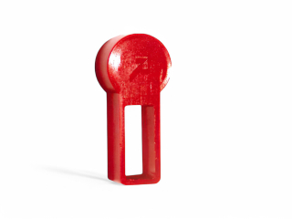 Bague de retenue rouge Nolathane de manche de Hi-Lift