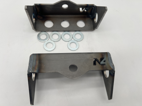 Kit de renforts d'ancrages supérieur d'amortisseur arrière pour Mercedes Sprinter 4x4 W906 W907 N4-Offroad