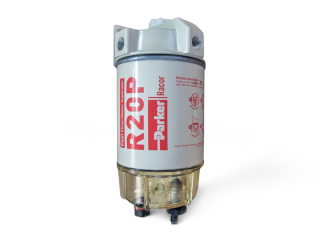Préfiltre Racor Série 200 230R avec séparateur d'eau - débit 114L-h - Filtration 30 microns
