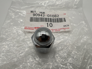 Ecrou de roue portée conique 12x150 Hilux jante acier OEM