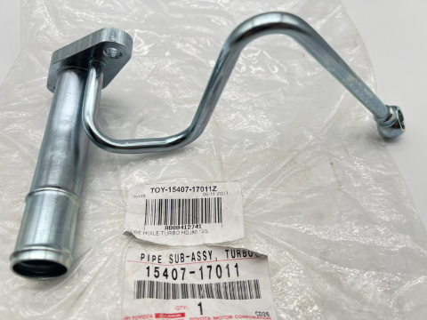 Tube rigide alimentation huile turbo HDJ80 12s