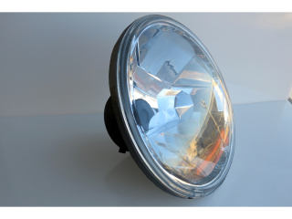 Optique verre lisse rond Ø7 pouces - Jeep Nissan Land Rover Toyota phares ronds