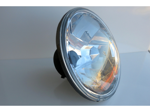 Optique verre lisse rond Ø7 pouces - Jeep Nissan Land Rover Toyota phares ronds
