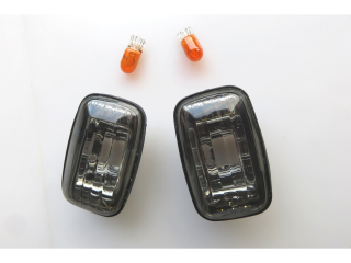 Paire de répétiteurs Fumé clignotant aile Land Cruiser HDJ80 KDJ9 HDJ100 KZJ7