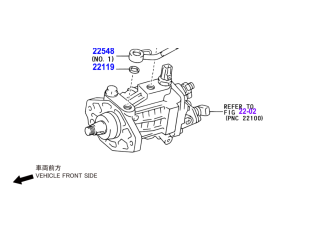 Pompe à injection complète KDJ120 KDJ125 163cv