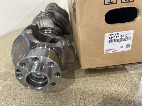 Vilebrequin moteur HDJ80 HDJ100 HZJ7