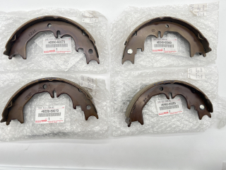 Kit de 4 mâchoires de frein arrière pour Land Cruiser KZJ7 KZJ9 KDJ9 KDJ12 KDJ15 & HDJ80 12S