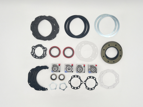 Kit joints de bols et roulements pivots HDJ80 toutes versions et Série 7 sans ABS 1999+ N4-Offroad