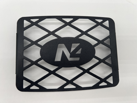 Grille de protection en aluminium pour tête de snorkel Safari avec grille démontable N4-Offroad