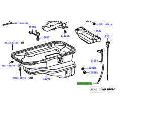 Joint torique de guide de jauge à huile moteur
