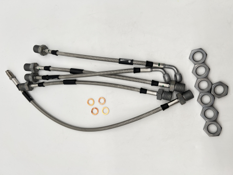 Kit durites de Frein aviation en inox KDJ9 KZJ9