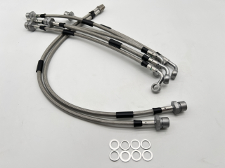 Kit durites de Frein aviation en inox HDJ80 12S et 24S avec ABS
