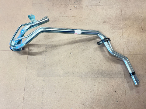 Double goulotte réservoir carburant HDJ100 Afrique avec deux réservoirs d'origine