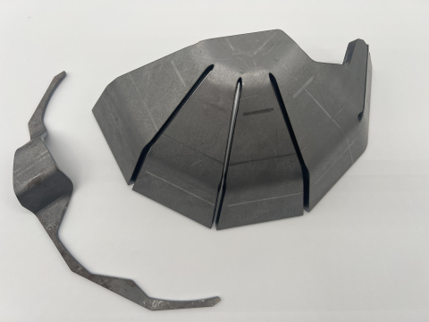 Coquille de protection de nez de pont avant en acier de 6mm à souder pour Toyota Land Cruiser N4-Offroad
