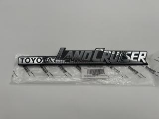 Monogramme chromé logo TOYOTA LAND CRUISER aile avant