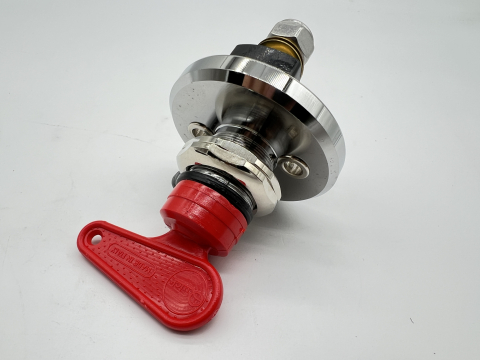 Coupe batterie laiton chromé 140A