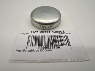 Pastille sablage Ø35mm