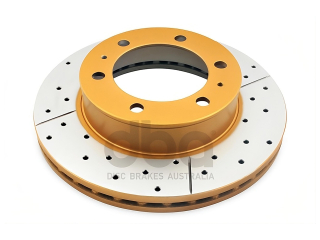 Disque frein avant rainuré percé DBA Toyota Hilux Vigo Ø297mm
