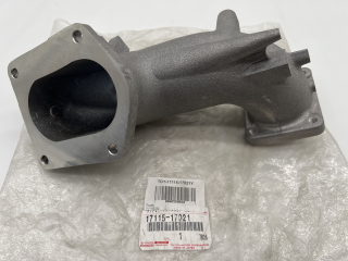 Pipe admission aluminium HDJ100 - entre collecteur et vanne EGR