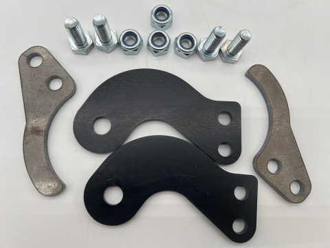 Kit de renforts d'ancrages inférieur d'amortisseurs arrière pour Toyota Hilux Vigo N4-Offroad