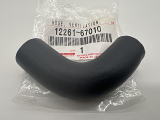 Durite coude reniflard - mise à l'air cache culbuteur KZJ7 KDJ9 KDJ12 163cv 166cv