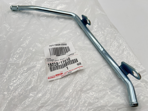 Conduite rigide refroidissement turbo sur bloc HDJ80 HDJ100