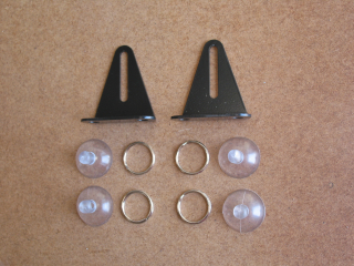 Support à ventouses pour GPS à fixation latérales N4-Offroad