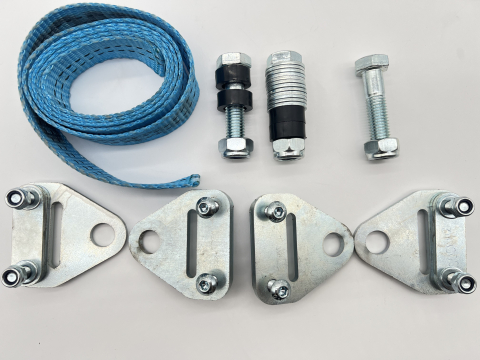 Kit de paire de sangles anti-débattement universel à visser N4-Offroad