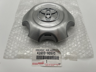Cache moyeu jante aluminium 6 branches origine Toyota KDJ120 KDJ125