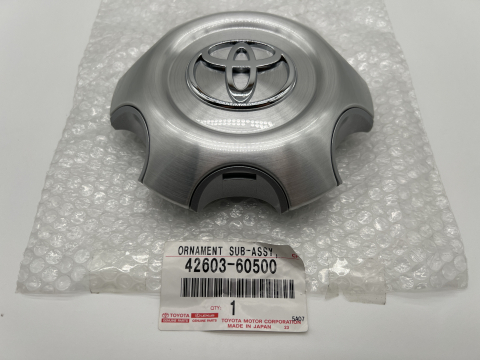Cache moyeu jante aluminium 6 branches origine Toyota KDJ120 KDJ125